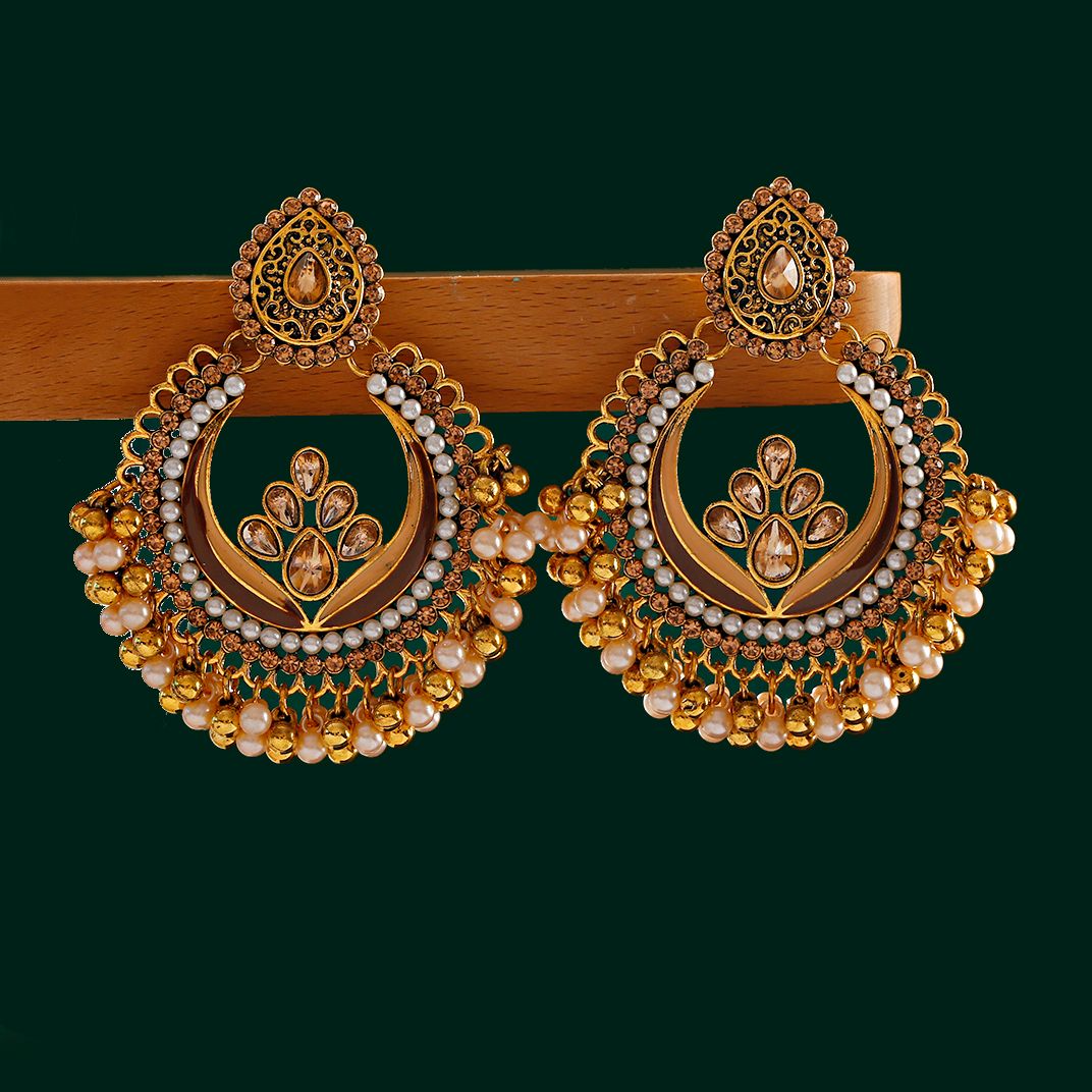 Indian Wedding Supply - 2023 Boho Indiano Jhumka Orecchini Afghano