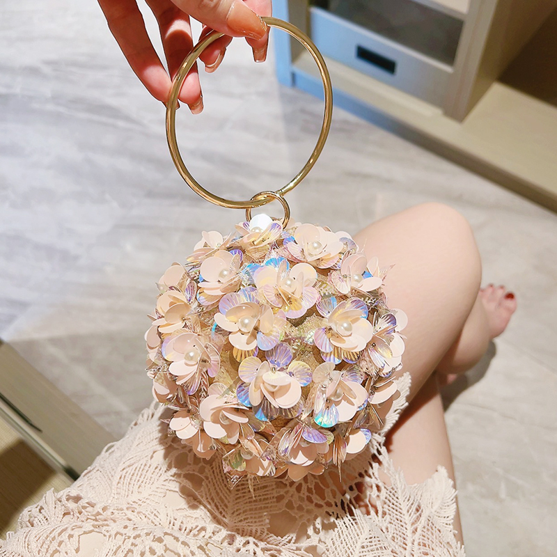 Wedding Vendor - Mini borsa da sera con fiori