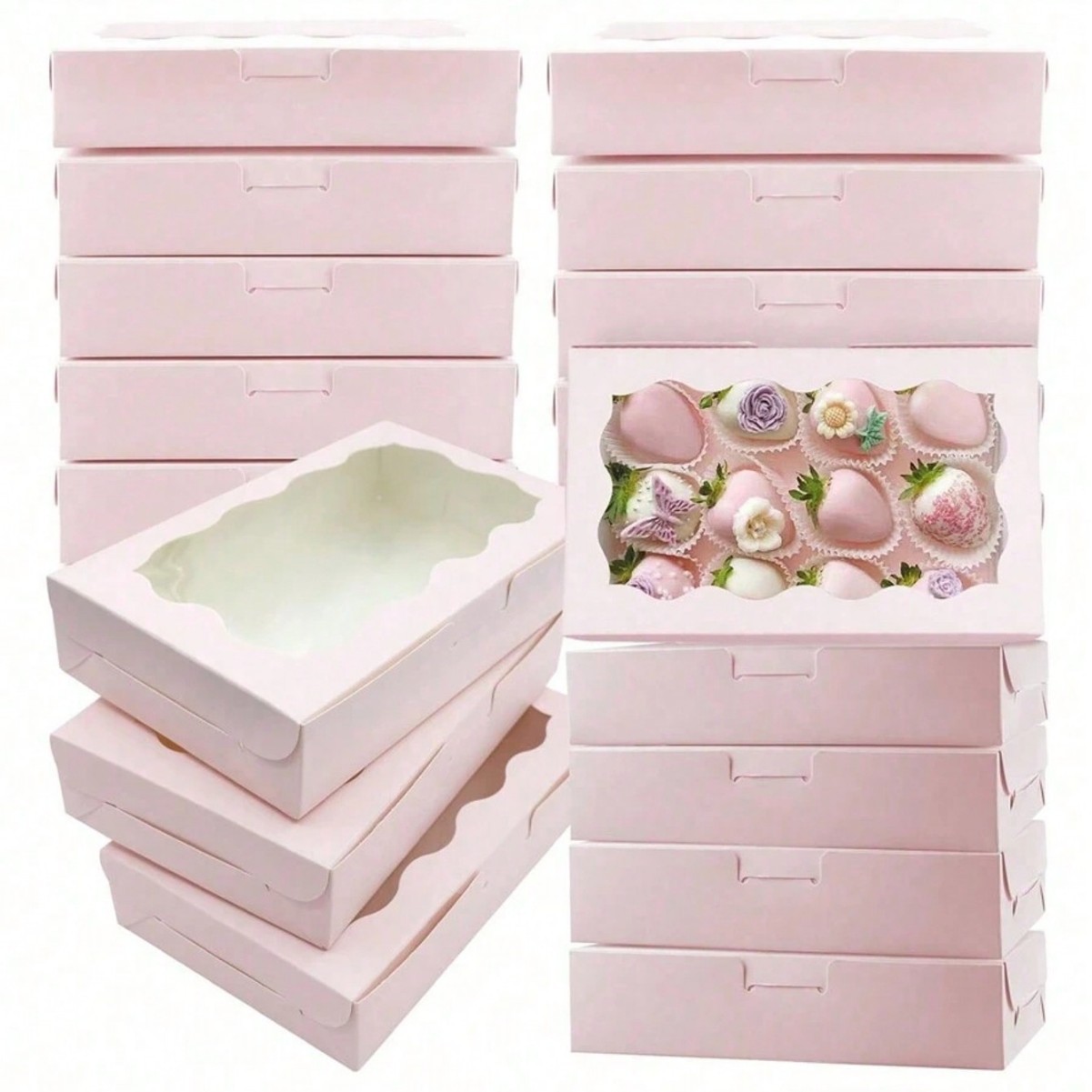 Wedding Event Supply - 10/30/50 Pezzi Scatole in Carta Kraft