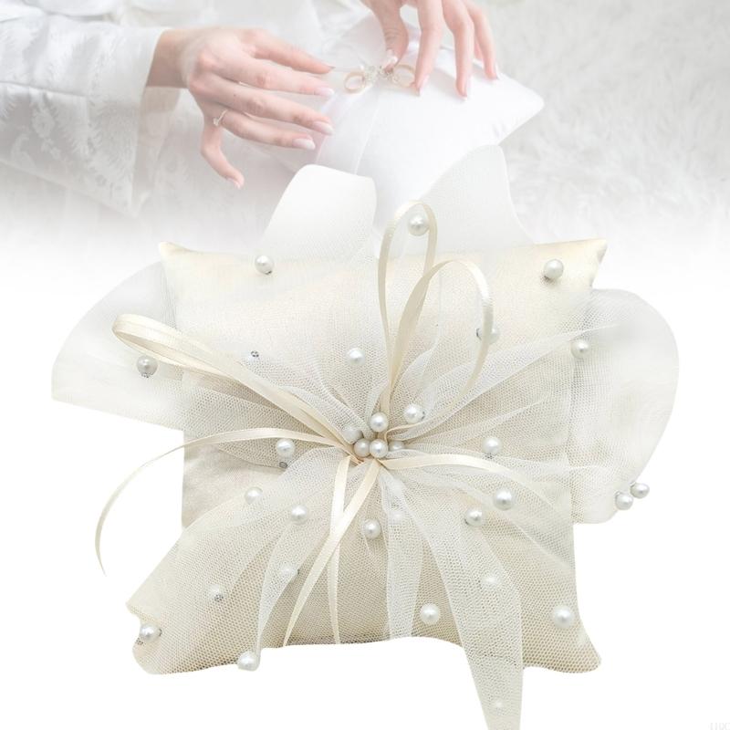 Ring Bearer Pillow - Cuscino fatto a mano Cuscino porta