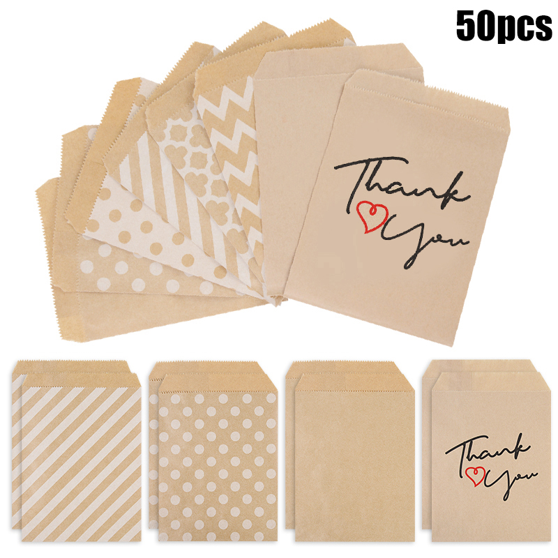 Wedding Supply List - 25/50pcs 13x18cm Sacchetti di biscotti di