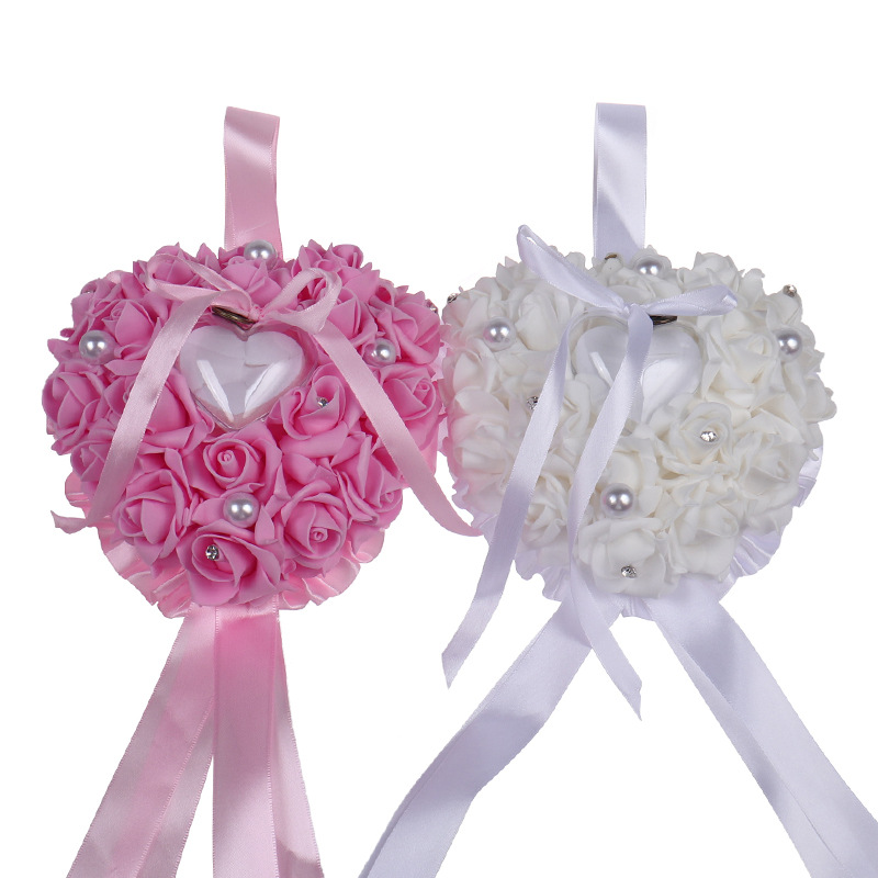 Ring Bearer Pillow - 1 pz scatola per anelli con