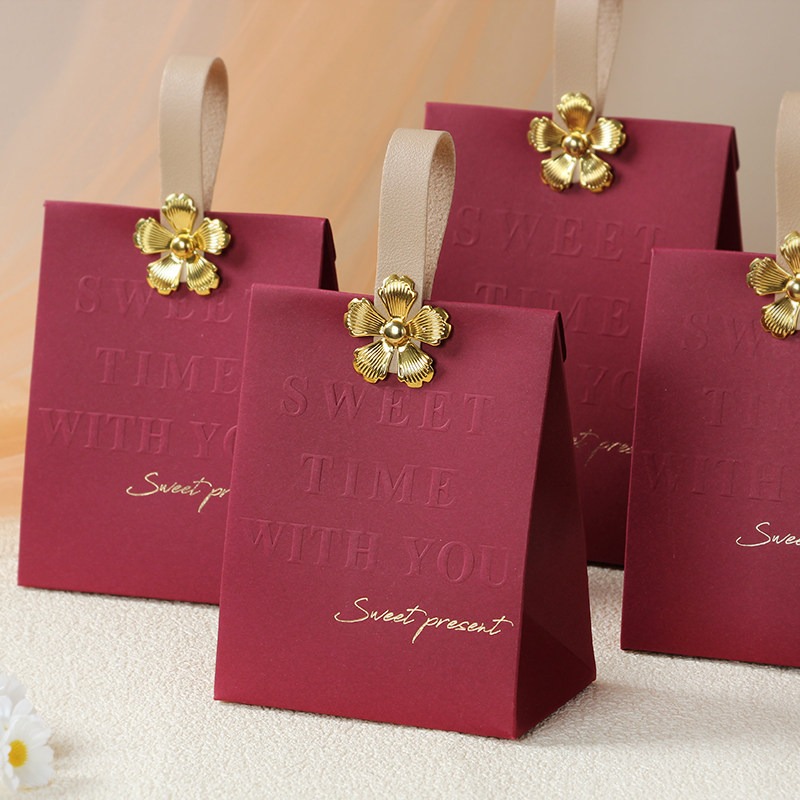 Wedding Supply Wholesale - 20/50 pezzi di scatole regalo rosso