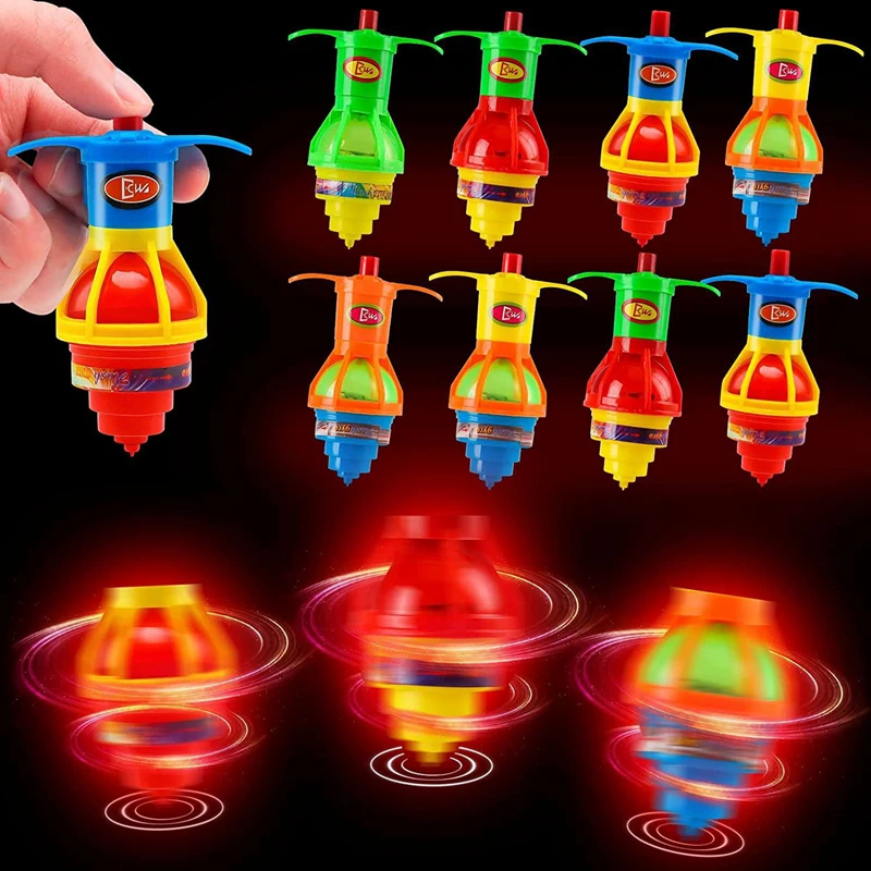 Wedding Vendor - 10-20PC Glow Rotating Gyro Giocattoli per