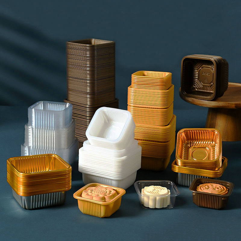 Wedding Event Supply - 100 pz Mooncake vassoio di plastica