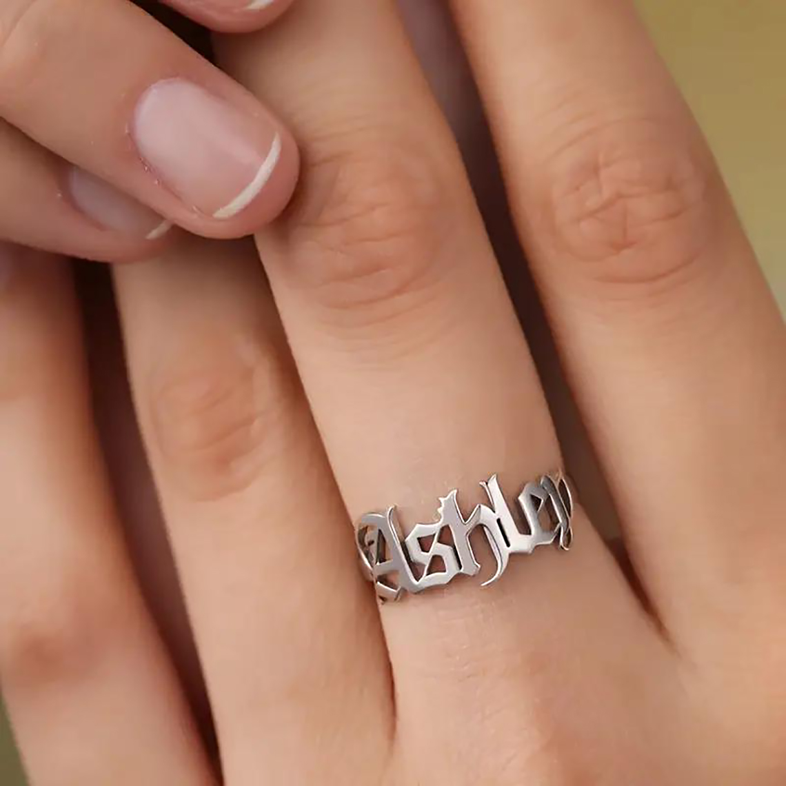 Wedding Zone - Anello in oro personalizzato Anelli gotici