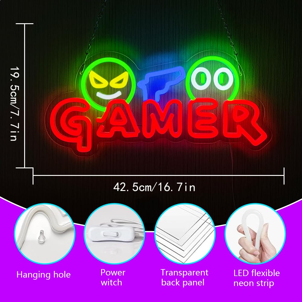 Insegna al Neon LED per Gamer, - Wedding Zone recensione e prezzo