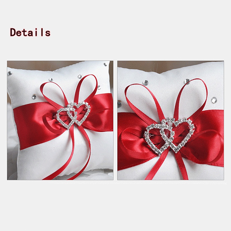1 pz 10*10 cm strass scintilla - Ring Bearer Pillow recensione e prezzo