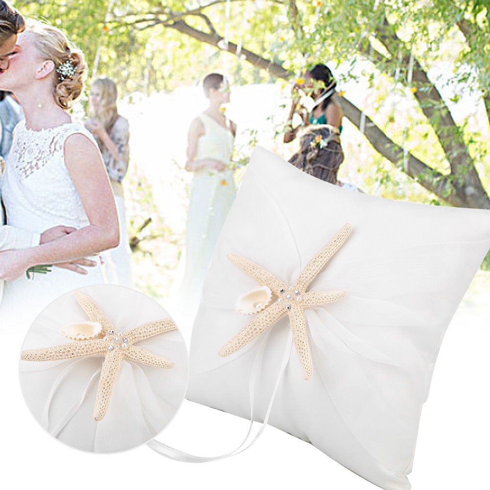 Cuscino Porta Fedi in Avorio c - Ring Bearer Pillow recensione e prezzo
