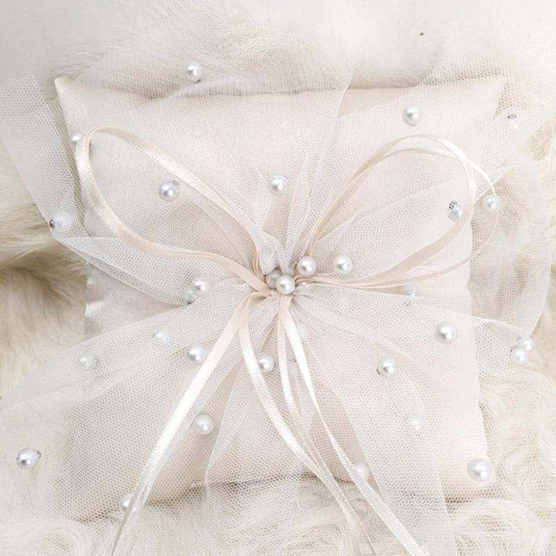 Cuscino fatto a mano Cuscino p - Ring Bearer Pillow recensione e prezzo