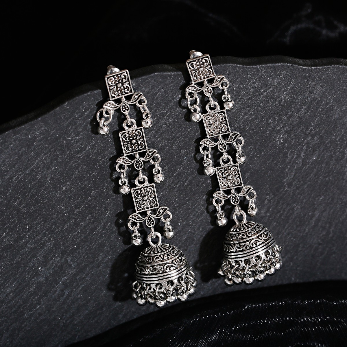 Orecchini Jhumka turchi Color  - Indian Wedding Supply recensione e prezzo