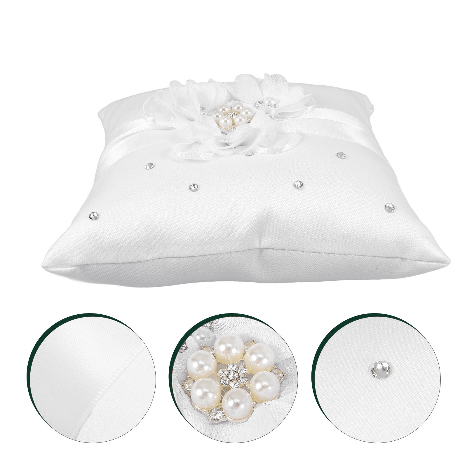 Cuscino Portafedi Nuziali 20x2 - Ring Bearer Pillow recensione e prezzo