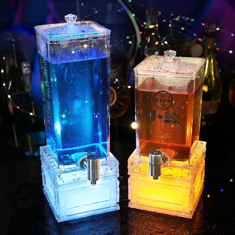 Fusto di birra a LED con rubin - Wedding Alcohol Supply recensione e prezzo