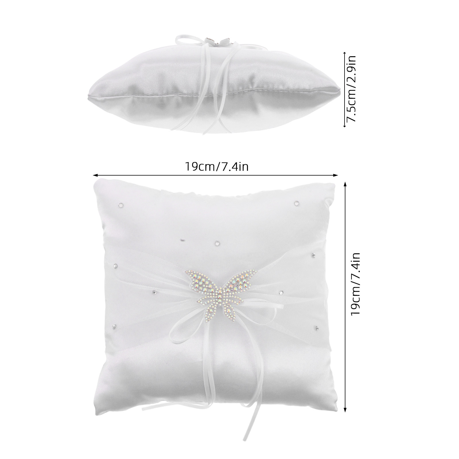Cuscino per Anelli Nuziali in  - Ring Bearer Pillow recensione e prezzo