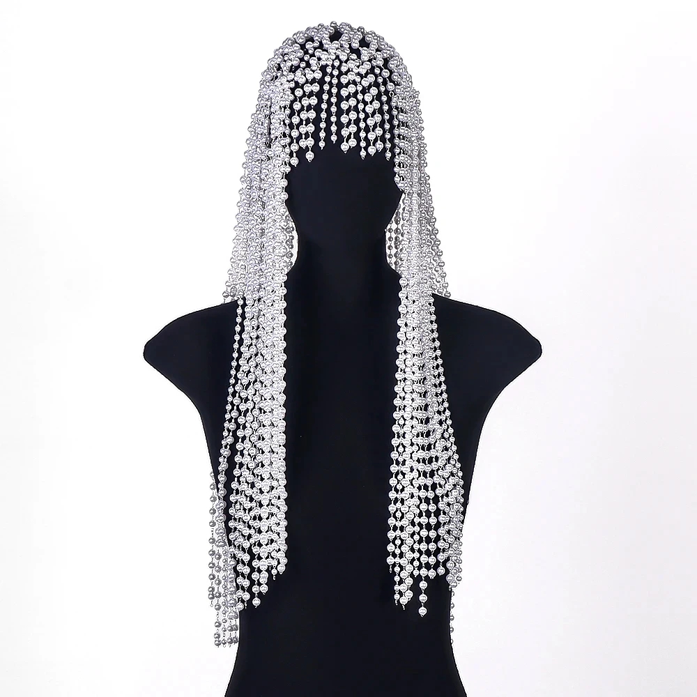 Moda perla nappa copricapo da  - Indian Wedding Supply recensione e prezzo