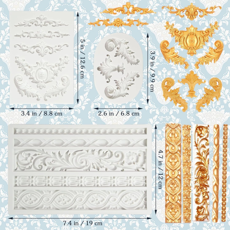 Set di 3 Stampi in Silicone St - Wedding Vendor recensione e prezzo